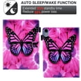 thumbnail image 2 of iPad mini 6 Case 2021, iPad mini 6th Generation Case 8.3 inch, Dteck Pattern PU Leather Folio Flip Case Auto Wake Sleep with Pencil Loop for iPad mini 6th Gen 8.3 inch 2021,Pink Butterfly, 2 of 6