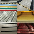 thumbnail image 4 of Plastic Frosted Tape Waterproof Anti-skid Stairs Steps Floor Safety Sticker Strip Yellow Frosted Surface Plastic, 4 of 8