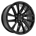 thumbnail image 3 of OE Wheels CA90 24 Inch Rims Fit Escalade Style 6x139.7 24x10 Gloss Black - Hollander 4875 (Set of 4), 3 of 4