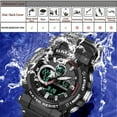 thumbnail image 3 of Men Watch Smael Sport Watches Waterproof Stopwatch Alarm Clock Led Light Quartz Digital Wristwatches 8048 Men's Watches Military - Quartz Wristwatches, 3 of 6