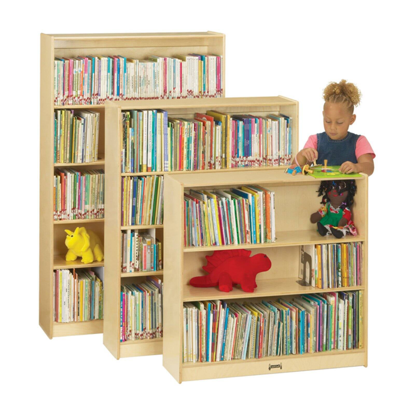 Adjustable Shelves Classroom Bookcase - Walmart.com - Walmart.com