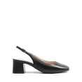 thumbnail image 2 of BURUDANI Womens Slingback Low Chunky Heels Pumps Square Toe Block Dress Shoes, 2 of 8