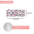 thumbnail image 3 of Daiia Orchids Flowers Printed Handmade Baby Headbands Soft Stretchy Hair Bands with Bows for Newborn Infant Baby Toddler Girls, 3 of 5
