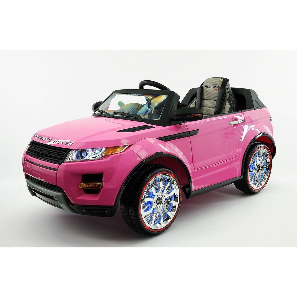 pink range rover kids