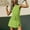 Green, variant on Womens 2-in-1 Athletic Tennis Dress Sleeveless Wrap Skirt Built in Shorts Golf Athletic Dress Workout Rompers