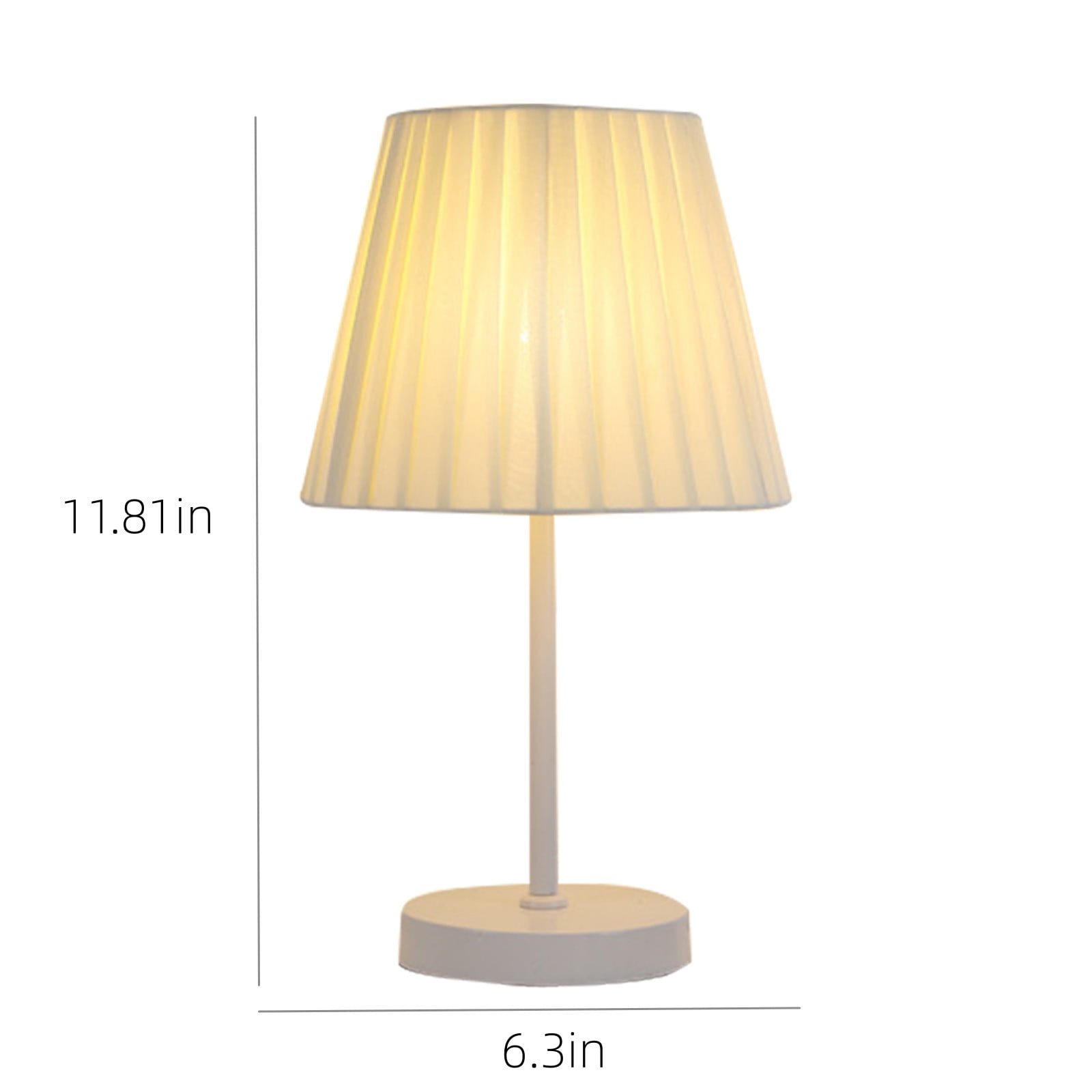 100Fens LED Table Lamp, Cordless Desk Lamp with 3 Level Brightness Touch Control, Mini Rechargeable Night Light for Living Room, Bedroom, Outdoor bar
