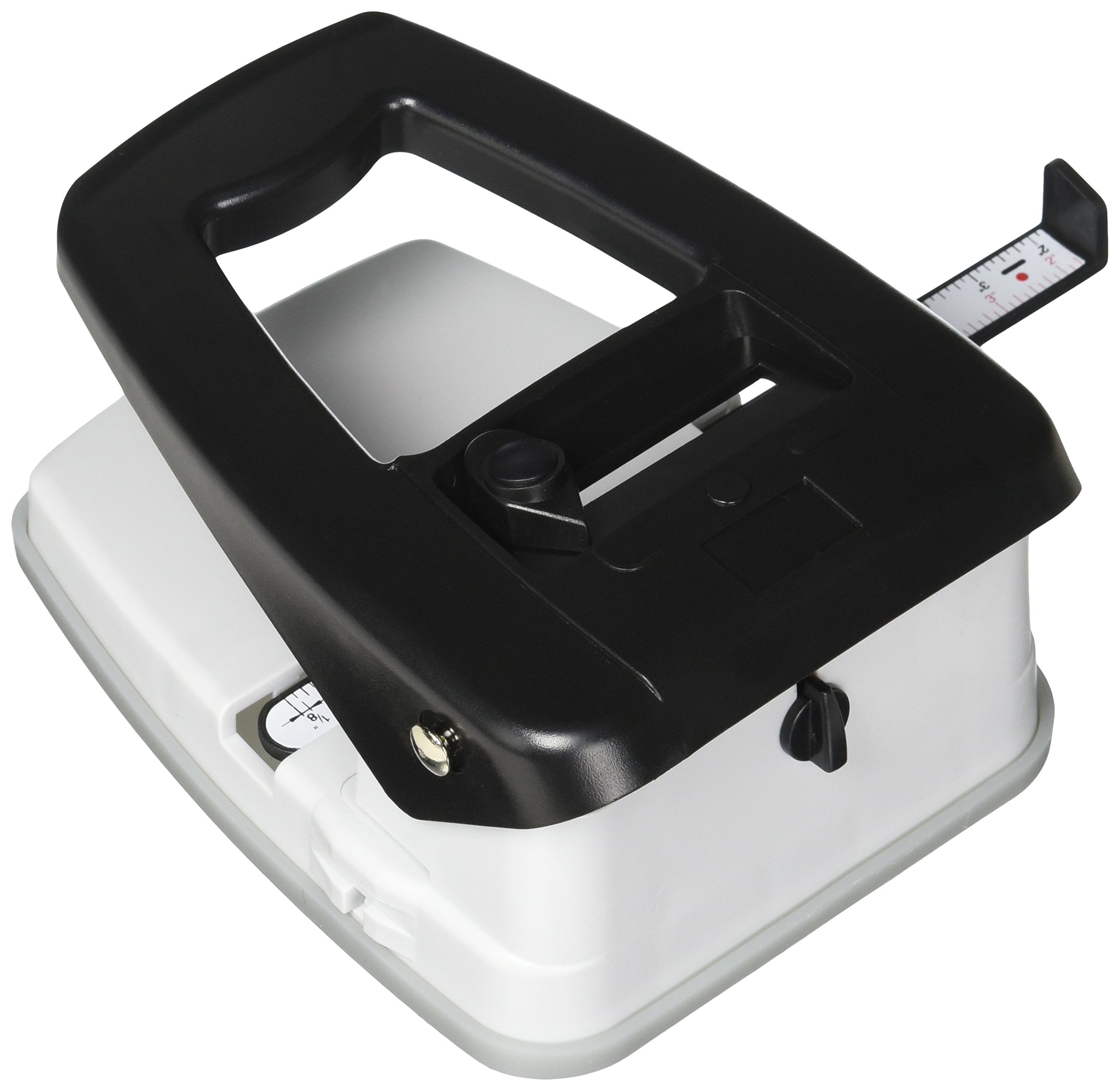SICURIX 3-in-1 ID Card Punch 5"x6"x4" 18 Sheet Capacity BLACK (80200) CA2