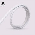 thumbnail image 1 of 1pc, 1M Pvc Decorative Soft Line Mirror Border Binding Closure Line Gypsum Line Ceiling Line Background Wallpaper Self-adhesive Strip 39inch, 1 of 4