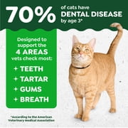 Greenies Feline Catnip Flavor Adult Natural Dental Cat Treats, 4.6 Oz Pouch