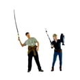 thumbnail image 3 of 2 piezas 1:64 FIGURAS de DIORAMA de pesca a escala Figuras de pescadores femeninos masculinos Fotos Poseentes de resina Arte de pesca Miniaturas, 3 of 8