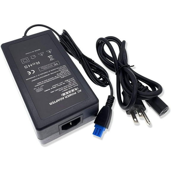 AC/DC Adapter for HP Officejet Pro 8600a Plus (n911g) Printer Power Supply Cord Battery Charger (Total 10FT Cable)
