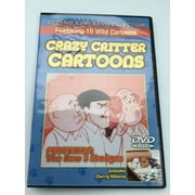 Crazy Critters Cartoons 10 Classic Cartoon Collection (DVD, 2006)TESTED VINTAGE