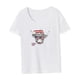 thumbnail image 4 of Camiseta para Mujer Ropa Deportiva de Verano Camiseta de Manga Corta Suave para Viaje Senderismo Trabajo M, 4 of 7