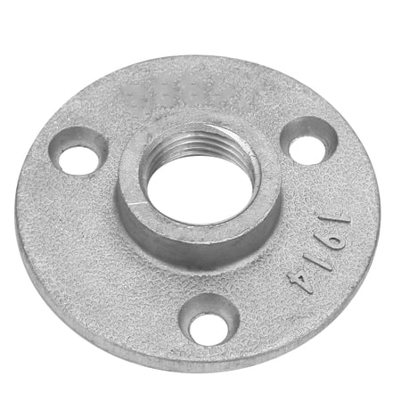 Flange Pipe Base, DN15 Flange Pipe Cast Iron Base Thread Flange, Alloy ...