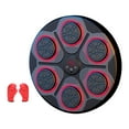 thumbnail image 3 of Almencla Machine de Boxe Musicale Cible Murale Électronique pour Exercice Entraînement Physique à Domicile Gants Rouges pour Enfants, 3 of 8