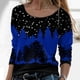 thumbnail image 2 of Camisas Para Mujer, Camisetas de Gran Tamaño, Manga Larga, Moda Informal, Estampado, Cuello Redondo, Camiseta Suelta, Blusa de Otoño, Pulóver, Tops Odeerbi ODB135139, 2 of 5