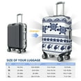 thumbnail image 6 of Balery Luggage Cover Sea Underwater Turtles Print Suitcase Covers for Luggage Elastic Washable Suitcase Protector Fits 18-32 Inch Luggage-Small, 6 of 9