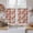 Beige, variant on Spring Flowers Kitchen Curtains 45 Inch Length, Farmhouse Chinese Pink White Floral Tiers Curtains for Bathroom Bedroom Cafe, Light Filtering Small Window Treatment Short Drapes 2 Panels 42"Wx45"L