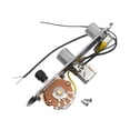 thumbnail image 3 of Placa de control de guitarra eléctrica Cableado, perillas de control de tono de volumen Interruptor de 3 vías con circuito de la placa de control de, 3 of 10