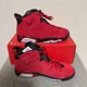 thumbnail image 4 of Ni - ke Ni - ke Air Jordan 6 Retro CT8529-600 "Toro Bravo" Red Black Sneakers New [US 7-12], 4 of 5
