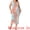 Pink Blue, variant on DARING DIVA Plus Size V Neck Slim Fit Tie Dye Midi Tank Dress 1X Orange Brown