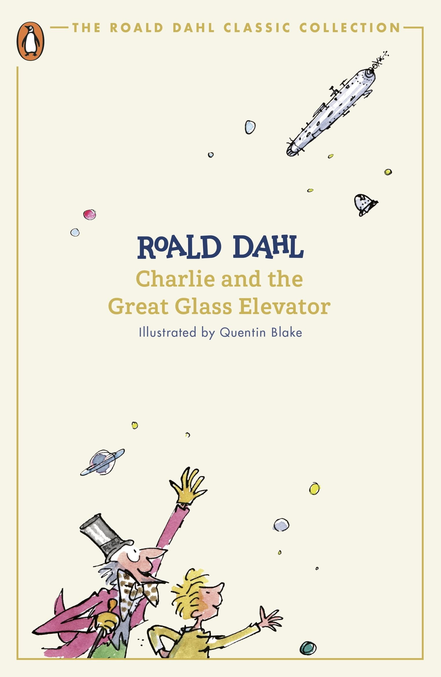 Roald Dahl, Book Set, 4-Books in Box, Charlie and Willy Wonka