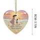 thumbnail image 3 of Uuiauoio Christmas Tree Ornaments, Christmas Decorations, Exquisite Ceramic Pendant, Heart-Shaped Structure, Beach Theme Appearance, Suitable for Xmas Trees, Holiday Decor, 3 of 6