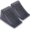 thumbnail image 1 of 2 Pack Cale de Roue en Caoutchouc Solide Robuste, Cale Premium pour Voiture, Remorques de Voyage, RV, Camion et ATV, 1 of 4