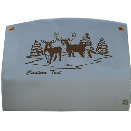 Deer Winter Scene RV Camper 5th Wheel Motor Home Vinyl Decal Sticker
