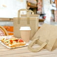 thumbnail image 4 of 120 Pcs Insulated Take Out Bags Bulk in Thermal Insulation Lunch Bag for Hot Cold Food Pizza Coffee Milk Tea Delivery Cooler Bag for Catering Restaurant Picnic (9.5 x 9.5 x 6 in) (120, 24x24x15), 4 of 7