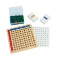 thumbnail image 2 of Material de aprendizaje de matemáticas de madera, material didáctico de matemáticas, juguete educativo, tablero de matemáticas Montessori para niños,, 2 of 9