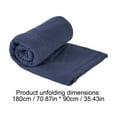 thumbnail image 3 of Sleeping Bag Liner for Women Men Sleeping Sack Travel Sleeping Bag Sheets Lightweight Fashion Solid Color Sheet 2026 Purple 70 In, 3 of 5