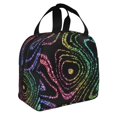 thumbnail image 2 of Easygdp Rainbow Glitter Bolsa Térmica Premium - Tela Oxford Impermeable, Gran Capacidad, Bolsillo Frontal, Unisex para Trabajo, Escuela, Actividades al Aire Libre y Picnics, 2 of 8