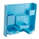 thumbnail image 2 of organizador de lápices plegable, caja de almacenamiento de escritorio, contenedor de papelería, estuche para lápices, portalápices para oficina Azul Soledad Organizador de bolígrafos plegable, 2 of 7