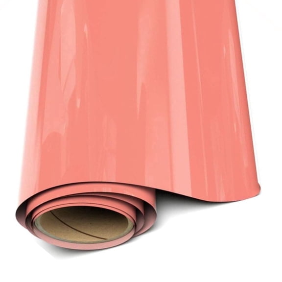 Siser EasyWeed Stretch Heat Transfer Vinyl -Coral 12x15" Sheet - HTV Iron On Vinyl