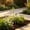 205#Green, variant on Garden Stakes Decor, Metal Mushroom Cap Yard Ornaments With Vintage Speckled Finish And Easy Ground Installation, Outdoor Decorative Picks for Flower Pots Planters Garden And Backyard
