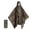 Wood, variant on Plus Size Adult Rain Poncho with Hood, Camo Poncho Waterproof, Army Poncho for Camping, Hiking, Fishing, Travel and Outdoors.