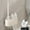 White #3, variant on Fiudx Toilet Brush Set with Stainless Steel Handle | Modern Compact Bathroom Cleaning Brush | Long Handle Toilet Bowl Cleaner with Durable Bristles | 1-Piece