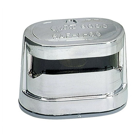 Grote 60011 Resealable License Light (Triple Chrome)