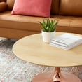 thumbnail image 6 of Modway Lippa 36" Wood Coffee Table in Rose Natural, 6 of 7