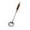As Show-758, variant on Stainless Steel Pasta Spoon with Comfort Grip Handle, Large 36cm Serving Ladle, Non-slip Teeth & Quick Draining Holes for Easy Cooking & Dishwasher Safe, Ideal for Home Chefs & Pasta Lovers