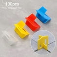 thumbnail image 2 of Replaceable Floor Leveler Tile Spacer Clip Leveling System Reusable Floor Gap Clip Wedge Tile Tool 1, 2 of 5