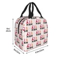 thumbnail image 2 of Yiaed Mothers Day Print Insulated Lunch Bag Reusable Cute Tote Lunch Box, Leakproof Cooler Lunch Bags for Work Office Travel School Picnic, 2 of 5