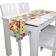 thumbnail image 4 of EREHome Cartoon Owl Table Runner 13x70 Inches Mutilcolor Table Top Decoration, 4 of 5