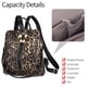 thumbnail image 4 of Mochila monedero para mujer de piel sintética antirrobo, mochila de viaje, bolso de hombro de moda para mujer con bolso pequeño, 4 of 6