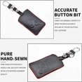 thumbnail image 2 of Funda de cuero para mando a distancia Compatible con Renault Megane Scenic Laguna Koleos Clio funda protectora sin llave para coche con Control remoto TUNC Sencillez, 2 of 5