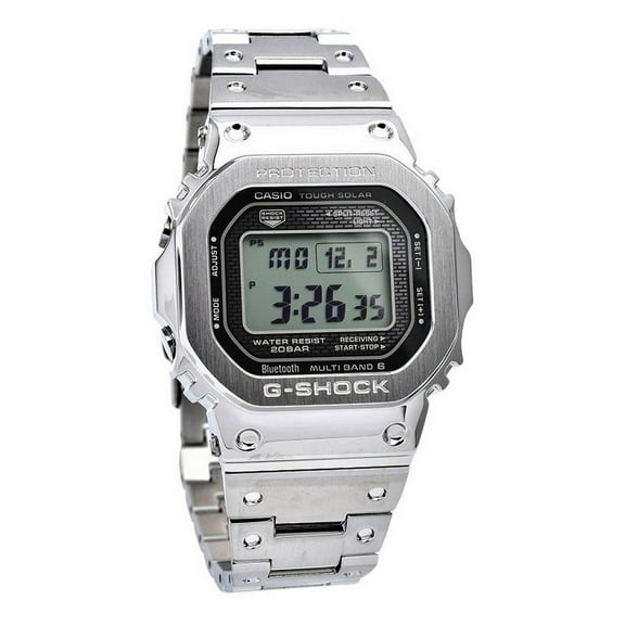 Casio G-Shock Digital Smartphone Link Full Metal Tough Solar GMW-B5000D-1 200M Mens Watch