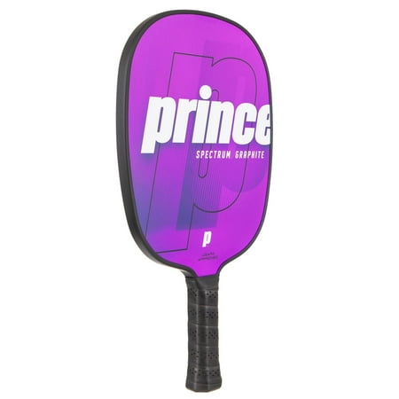 Prince Spectrum Graphite Pickleball Paddle, Purple, 0.5 Inch Polypropylene Honeycomb Core, Graphite Face, Universal Grip