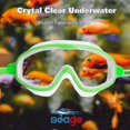 thumbnail image 2 of Kids Swim Goggles 2 Pack Anti-Fog UV Protection Wide View Swimming Goggles for Ages 3-14a, 2 of 5