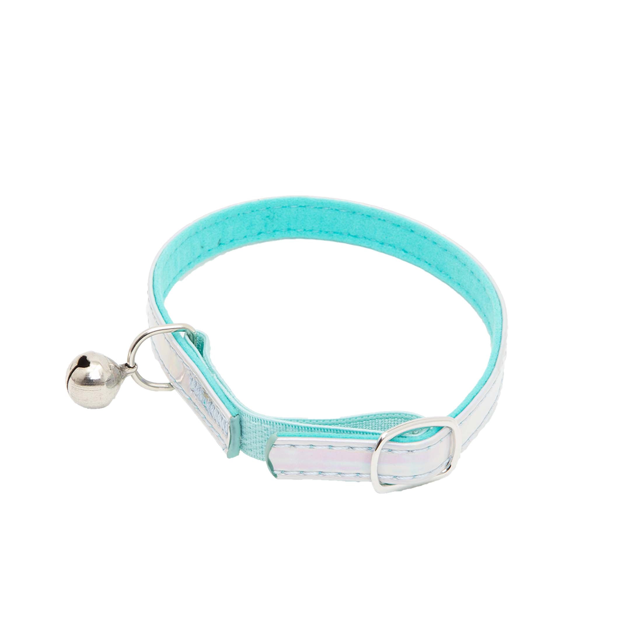 Vibrant Life 2-Pack Cat Collar, Teal and Blue Rhinestone, One Size